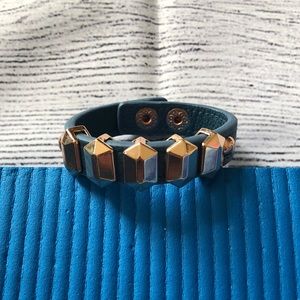 $6 add on bundle! Bcbg Generation leather snap bracelet.